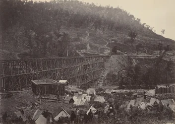 Hágó a Racoon Range, Whiteside No. 1, 1860-as években.