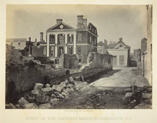 A Pinckney-kúria romjai, Charleston, S.C.