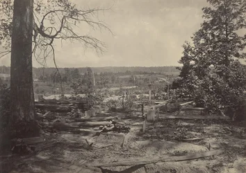 The Battle Field of Peach Tree Creek, Georgia, 1860-as évek.