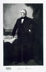 Millard Fillmore, az Amerikai Egyesült Államok 13. elnöke, pub. 1901 (mélynyomás)