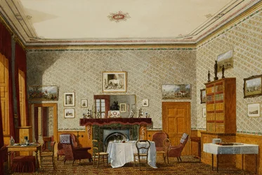 Egy szoba belseje, Christ Church, Oxford,