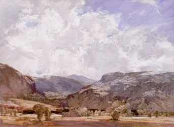 Conwy Valley – Déli nap (testszín papíron)