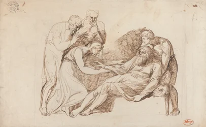 Cordelia által felébresztett Lear