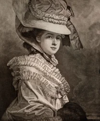 Miss Cumberland, 18. század vége, 1912.