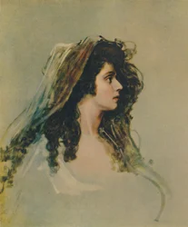 Sarah Siddons, 1755-1831, c1785, 1948.