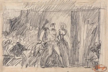 A bankett jelenete: "Macbeth"