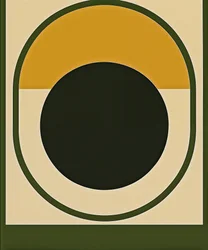 Black Sun Reversal, 2025 (akril, vászon)