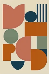 Geometry of Self, 2025 (akril, vászon)