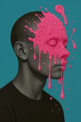 Glossed Over, 2025 (akril, vászon)