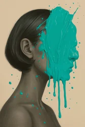 The Muted Bloom, 2025 (akril, vászon)