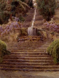 A Cascade, Villa Cicogna
