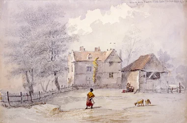 Morgan farm, Kentish Town, London, 1834