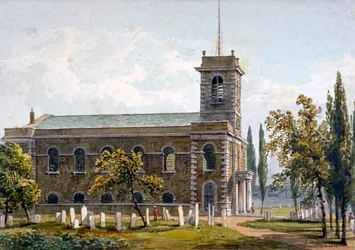 Szent Máté templom, Bethnal Green, London, 1817