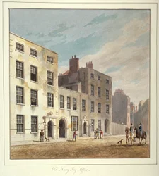 The Old Navy Pay Office, Old Broad Street, City of London, 1811.