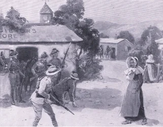 Bethunes csalók, a Pretoria után: A gerillaháborúból, amelyet a Harmsworth Bros Limited adott ki, 1901