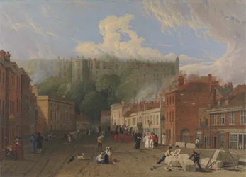 Kilátás a Thames Streetre, Windsor