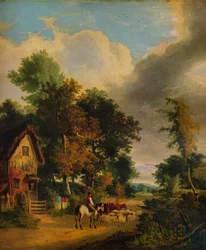Grove Scene, Norwich, 1827, 1938