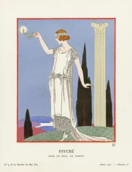 Psyche, a "Gazette du Bon Ton"-ból (nyomtatás)