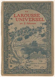 Larousse Universal: Larousse Universel (színes fametszet) (színes fametszet)