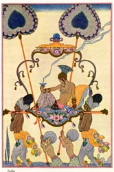India, a "The Art of Perfume", pub. 1912 (pochoir print)