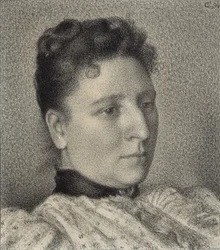 Anna Boch portréja, 1894