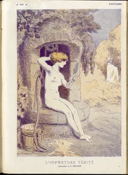Georges Meunier (1869-1934) illusztrációja a „Fantasio” című filmben”