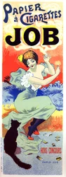Állás cigarettapapír. Poszter: Georges Meunier