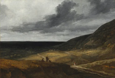Párizs környéki táj, 1840 körül (olaj, szövet)