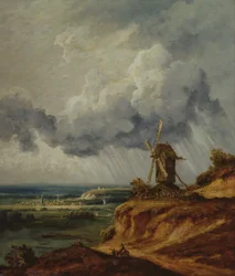 Argenteuil szélmalma, kb. 1830