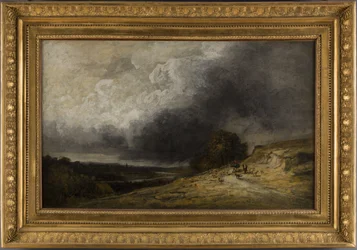 Csorda a viharban, 1796 és 1843 között (olaj)