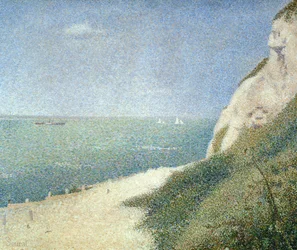 Strand Bas Butinnál, Honfleur, 1886