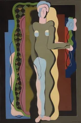 Akt virággal, 1928