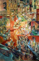 Metropolis, Georges Yakoulov (1884-1928). Oroszország, XX. század.