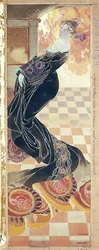 Hölgy fekete ruhában, kb. 1900