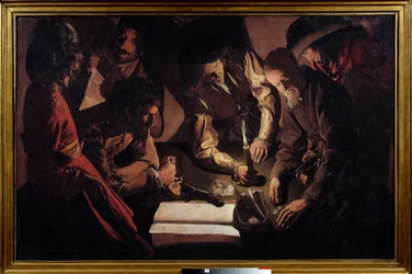 A pénz fizet egyben a számlák elszámolását is. Georges De La Tour festménye (1593-1652)