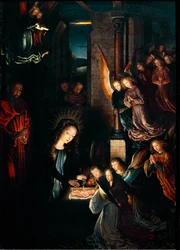 Gerard David (1460-1523) natív festménye. 1495. Dim. 57x41 cm Bécs, Kunsthistorisches Museum