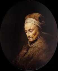 Rembrandts anyja portréja
