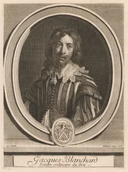 Jacques Blanchard, Charles Perrault Les hommes illustres ... című könyvének II. kötetéből