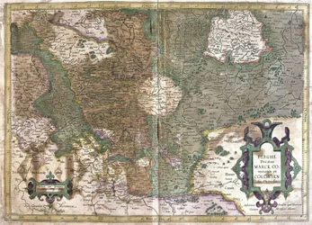 Köln, Waldeck (Hesse), Németország (metszet