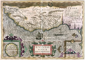Guinea, Líbia - Afrika (metszet