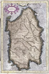 Szardínia, Olaszország (metszet
