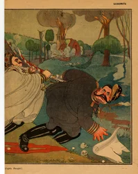 La Baionnette, Szatirikus színekben