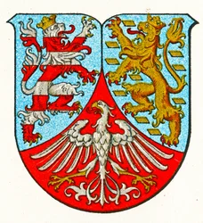 Hessen-Nassau címere, 1898 körül