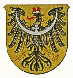 Szilézia címere, kb. 1898
