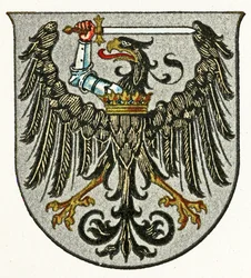 Nyugat-Poroszország címere, 1898 körül