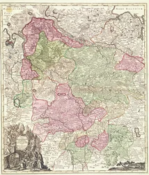 Hannoveri választófejedelem (színes metszet)
