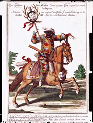 Harlekin lóháton