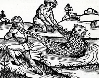 Az illusztráció a Nürnburgi Krónikából, 1493