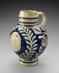 Kancsó, c. 1689-1702 (sómázas kőedény)