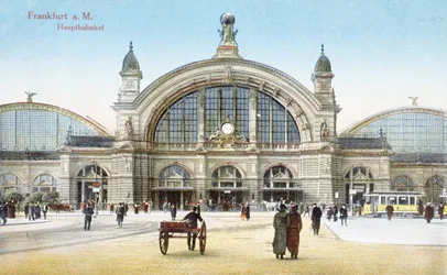 Frankfurt am Main főpályaudvara, 1910 körül
